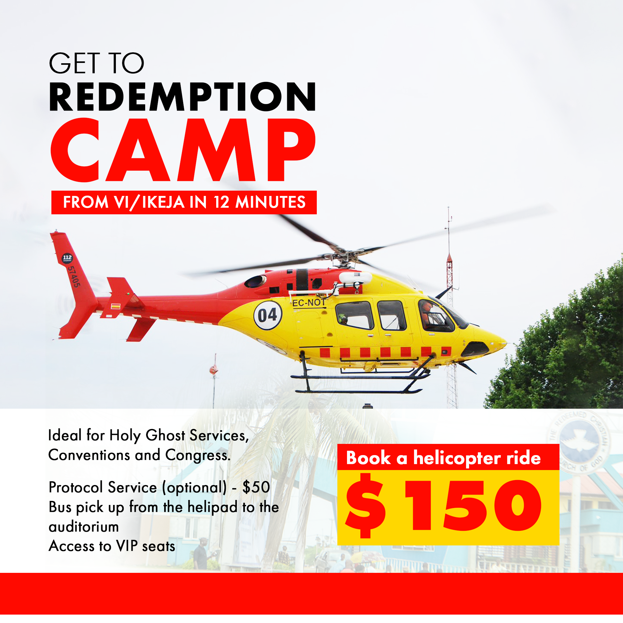 GET TO REDEMPTION CAMP FROM VI_IKEJA IN 12 MINUTES web